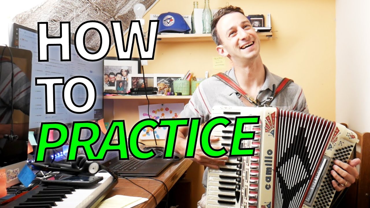 5 Minute Practice For Beginner to Advanced Accordion Players - Transpose and Connect Chords