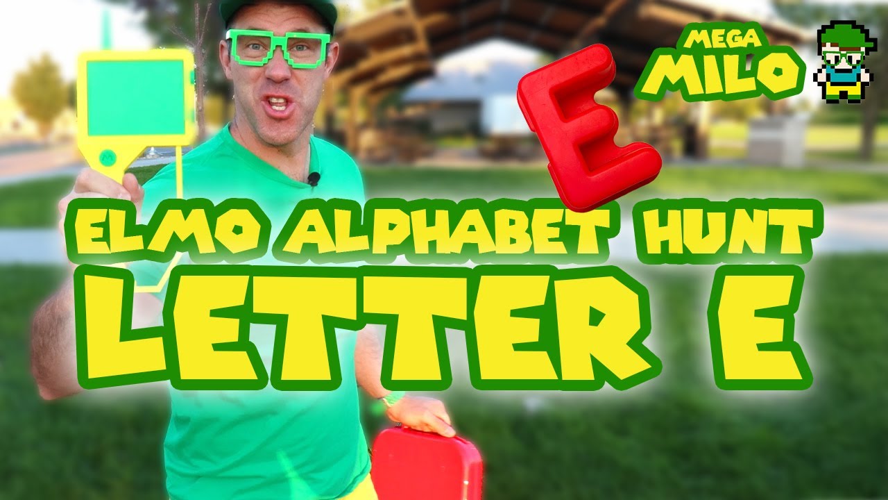 Elmo Alphabet Hunt — буква E | MEGA MILO