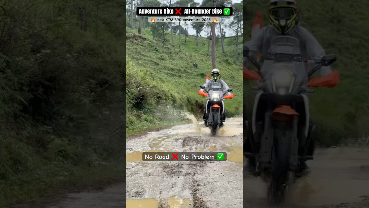 KTM Adventure 390🔥Off-Road ⚠️ #himachalpradesh #offroadbike #adventurebike
