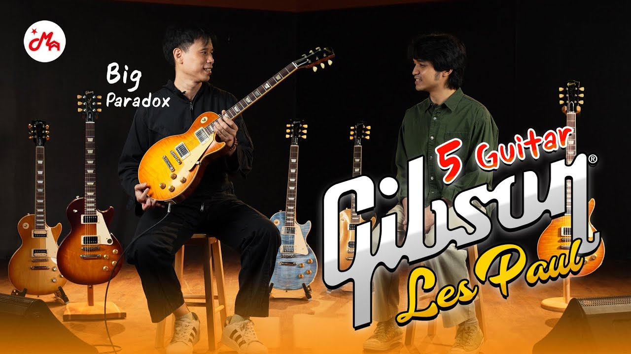 5 กีตาร์ Gibson Les Paul ตัวแรร์ กับพี่บิ๊ก Paradox | MusicArms