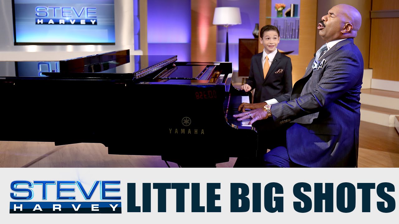 Little Big Shots: Let The Music Take You Away|| STEVE HARVEY