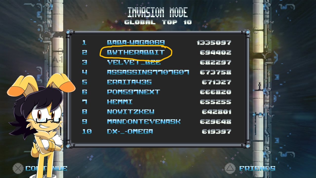 BW's New High Score in Habroxia Invasion Mode!