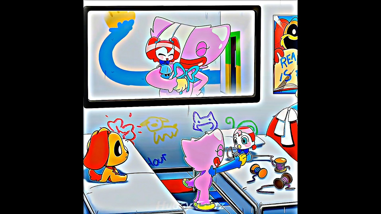 Kissy missy is So humble 💀 | Poppy playtime chapter 6 edit #huggywuggy #prototype #shorts