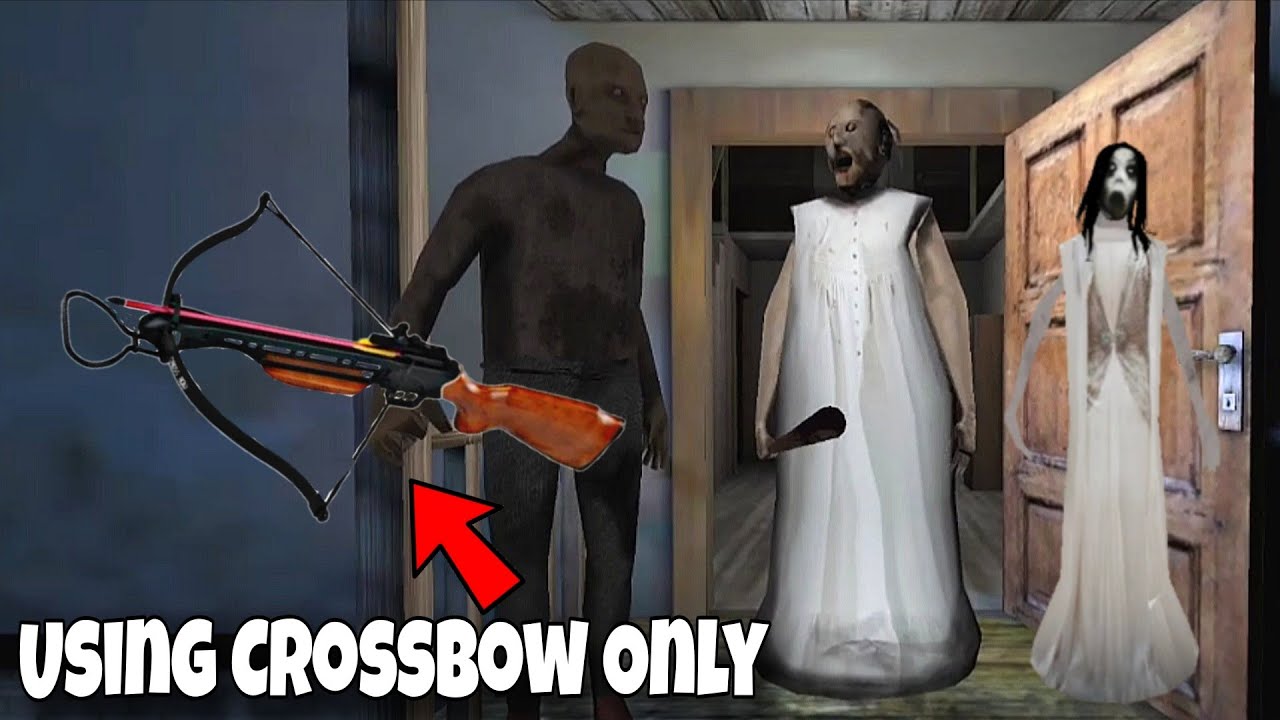 Granny Reconstructed Mod With Using Crossbow Full Gameplay