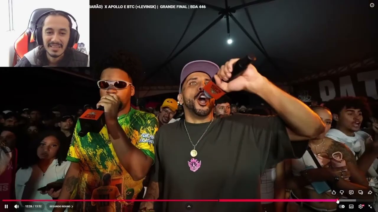 React Final da BDA 446 + intrevista e Free do campeão