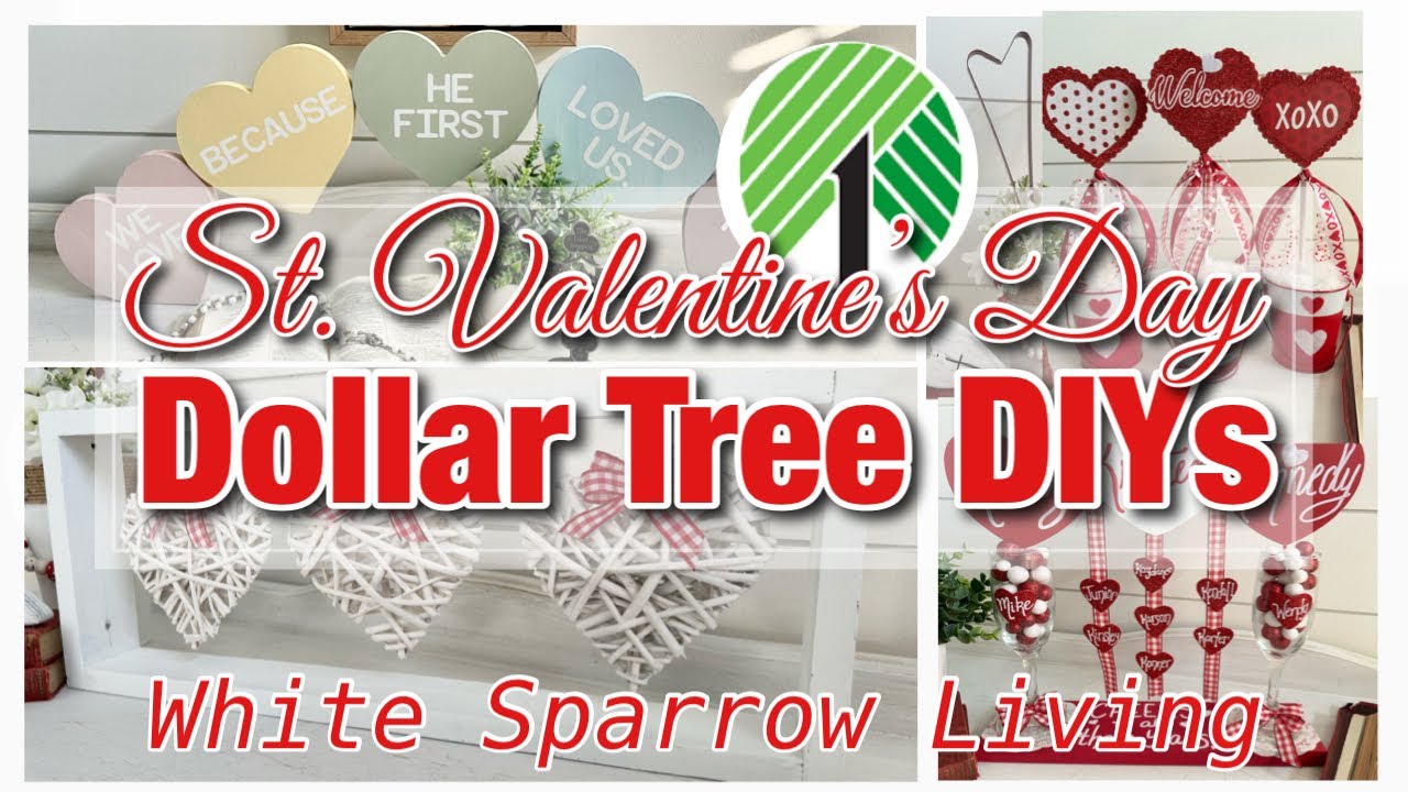 ❤️ ❤️ STUNNING DOLLAR TREE DIYS FOR ST. VALENTINE’S DAY