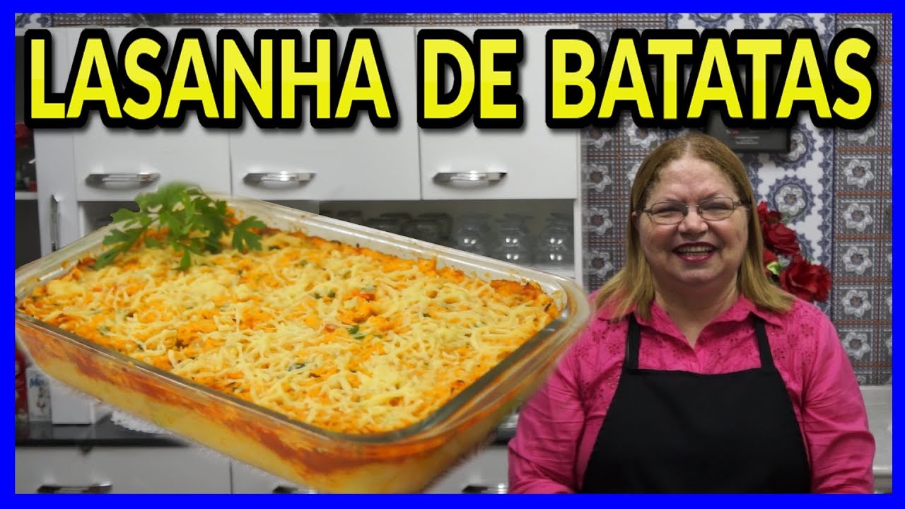 LASANHA DE BATATAS SUPER DELICIOSA