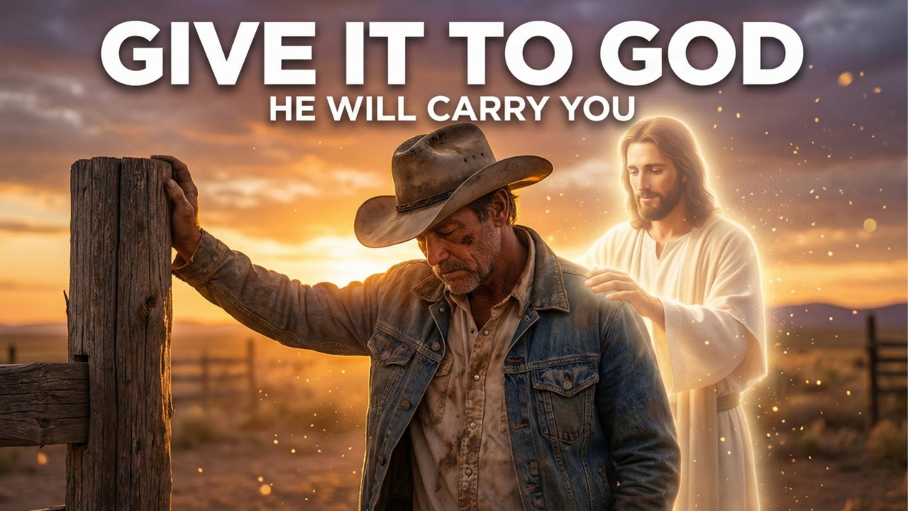 Give It to God and Rest Tonight 🙏 Peaceful Cowboy Country Gospel Songs for Trust, Sleep & Comfort