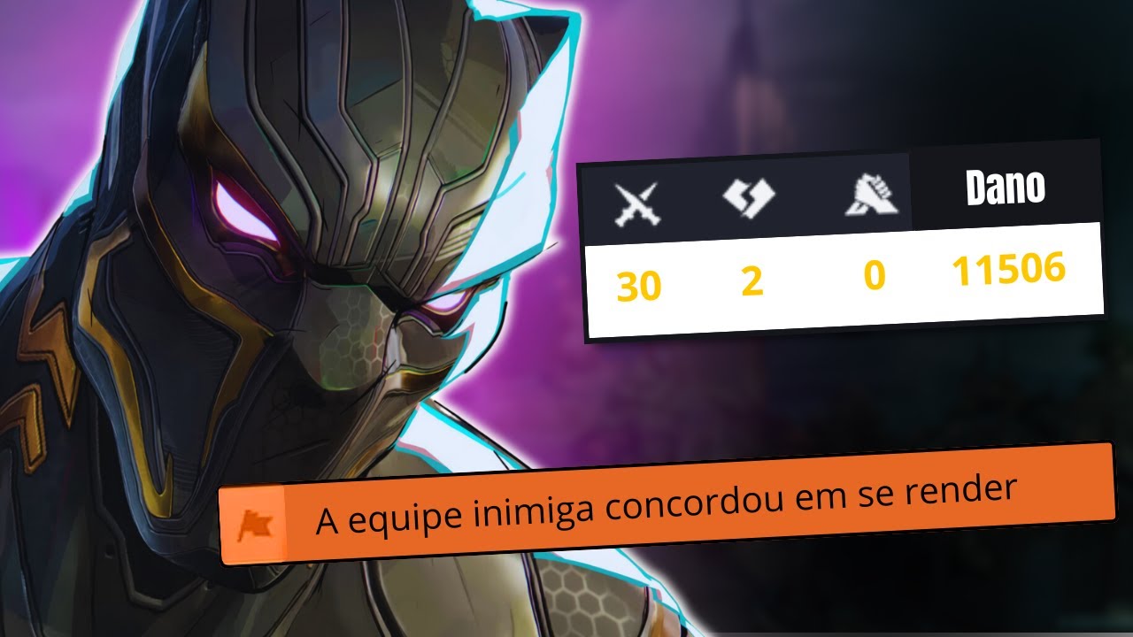 DESISTIRAM DE JOGAR CONTRA MEU PANTERA NEGRA | Marvel Rivals