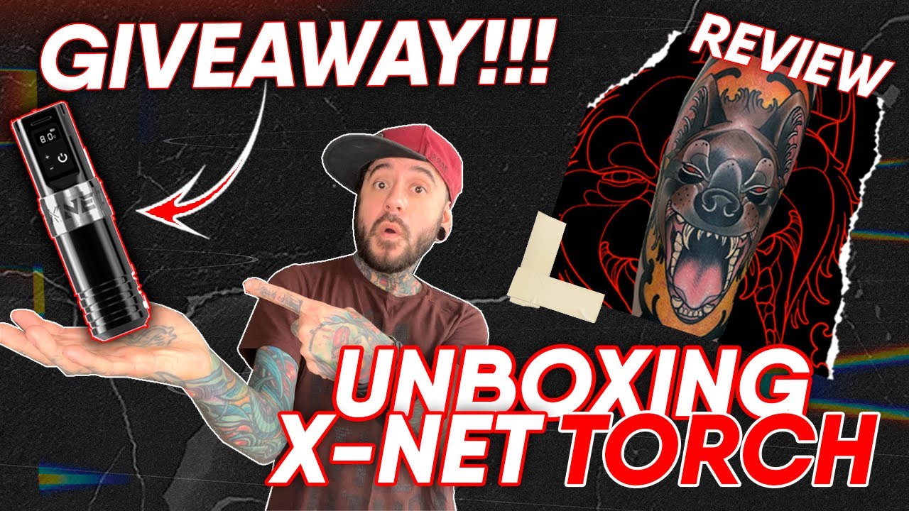 🔥 TE REGALO UNA MAQUINA PARA TATUAR INALAMBRICA X-NET TORCH
