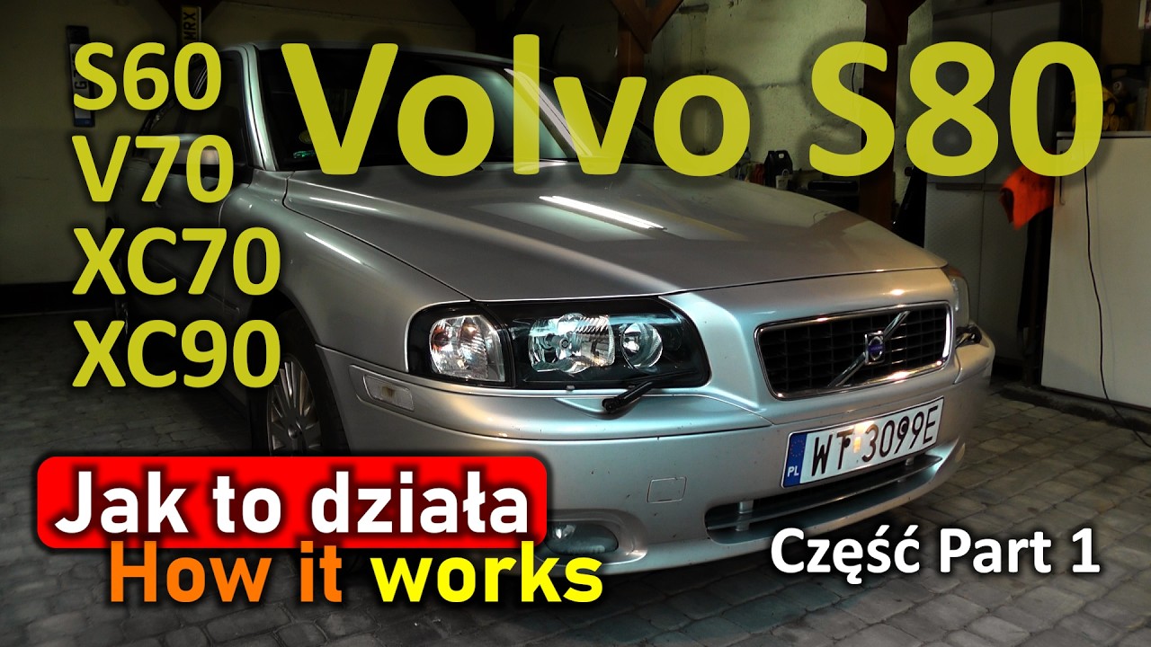 Volvo S80 ECM6805 Vacuum system fault Part 1 Usterka układu podciśnienia Część 1