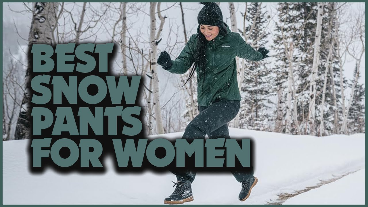 Frost-Proof Fashion: Ultimate Snow Pants for Women Unveiled!