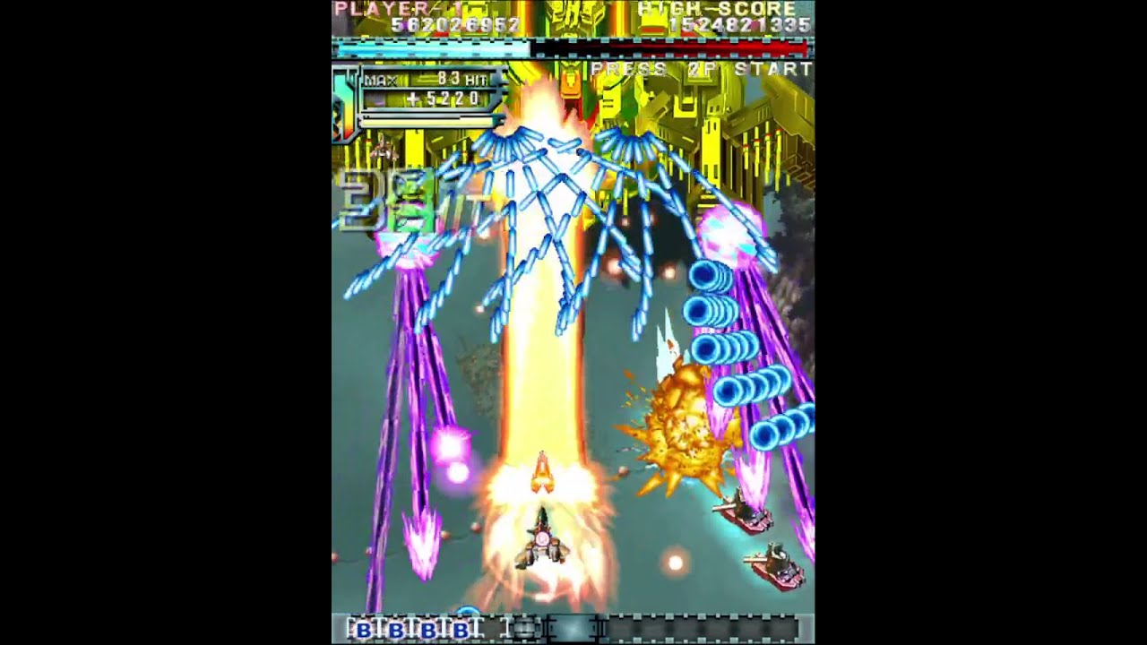 DoDonPachi Resurrection (PC) 1.5 Normal 1CC playthrough
