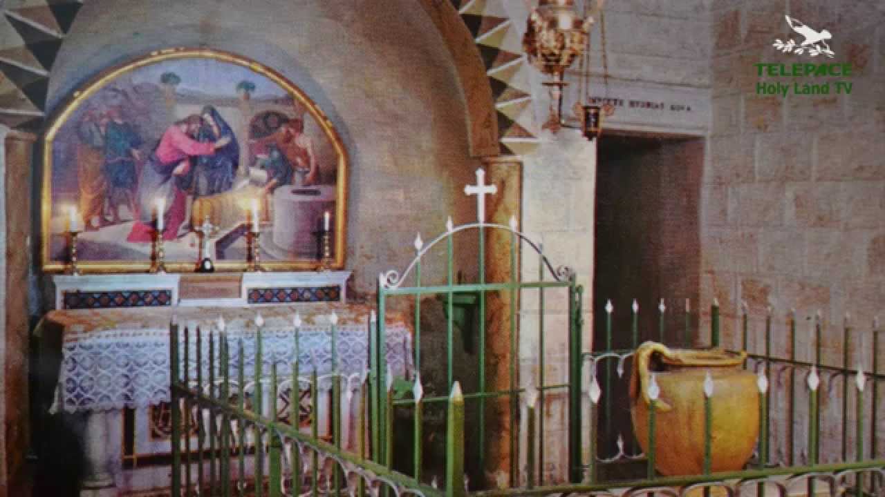 CANA DI GALILEA: IL SANTUARIO DEL PRIMO MIRACOLO
