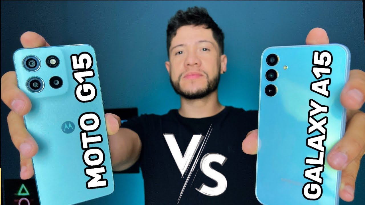 MOTOROLA G15 vs SAMSUNG GALAXY A15, QUEM LEVA A MELHOR? Unboxing e Impressões