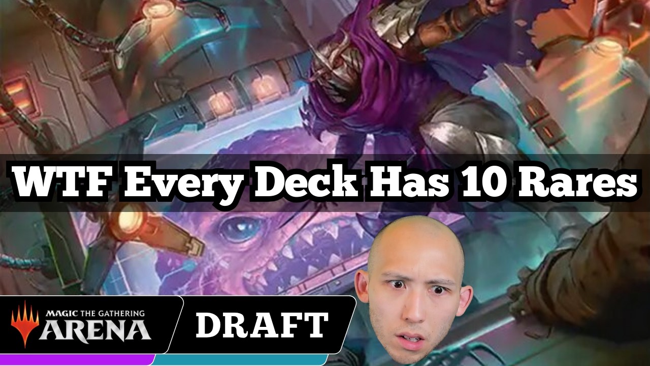 WTF Every Deck Has 10 Rares | Teenage Mutant Ninja Turtles Premier Draft | MTG Arena