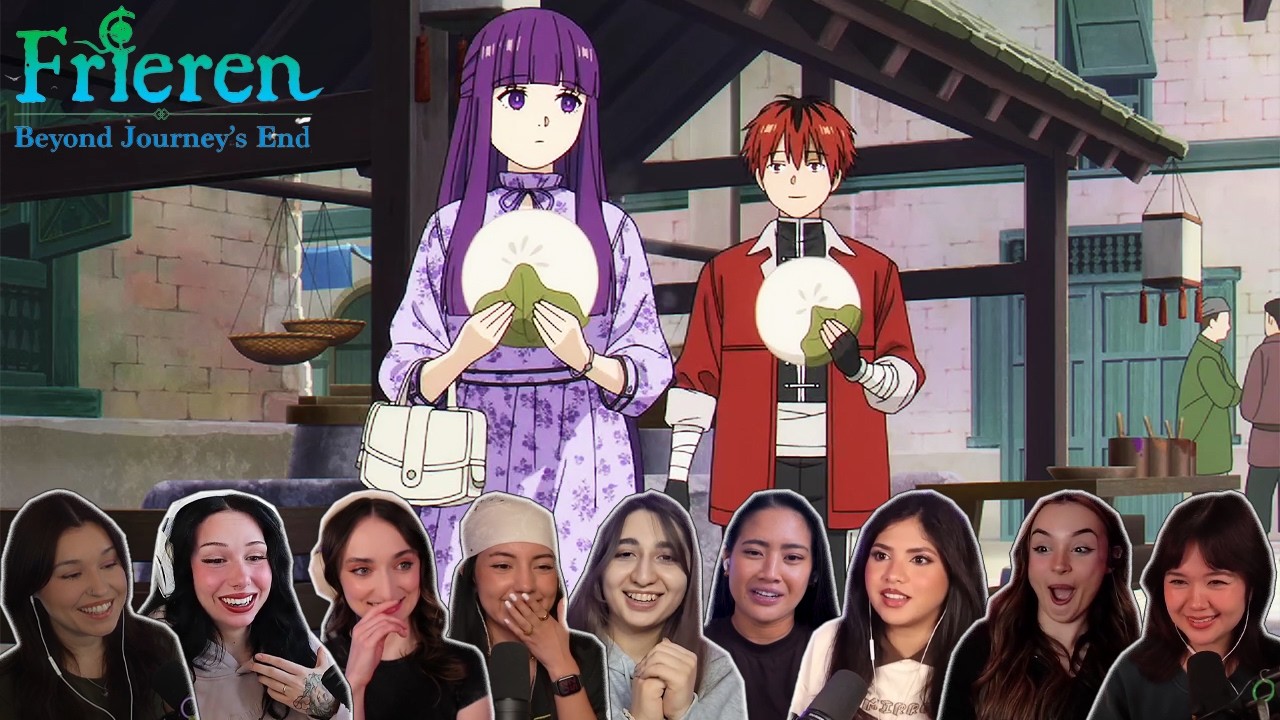 Fern & Stark First Date | Frieren: Beyond Journey's End S2 Episode 4 Girls Reaction Compilation