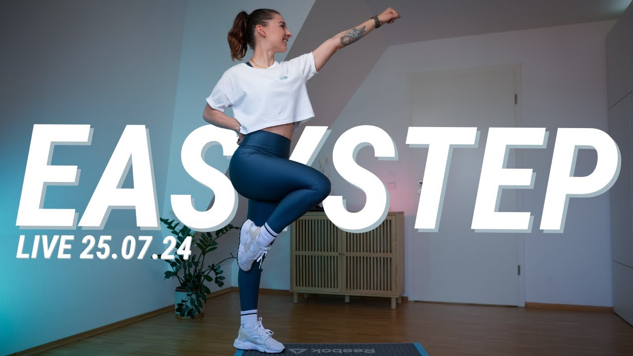 EASYSTEP - INTERMEDIATE CHOREO | Step Aerobic | ZOOM Live Kurse | 25 JULI 24 | 50 Min.