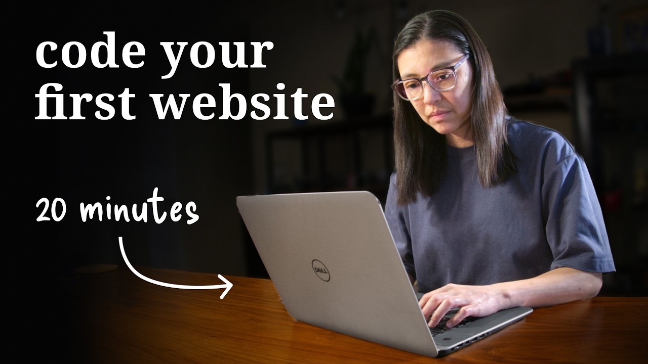 How to build a website with HTML & CSS | Beginners Tutorial