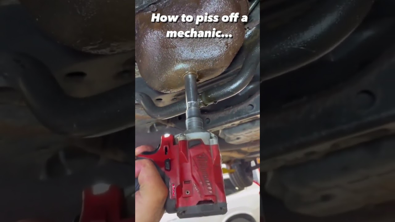 How to change drain engine oil | Open Drain Nut