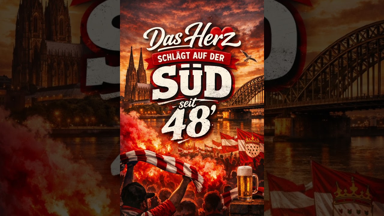 Das Herz schlägt auf der Süd seit 48' (KölnBeats) 1. FC Köln 