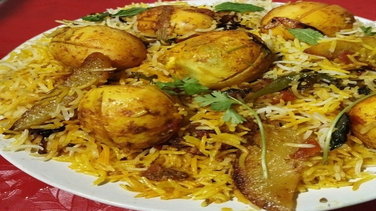 ANDA KI BIRYANI RESTAURANT STALE  EGG BIRYANI RECIPE 