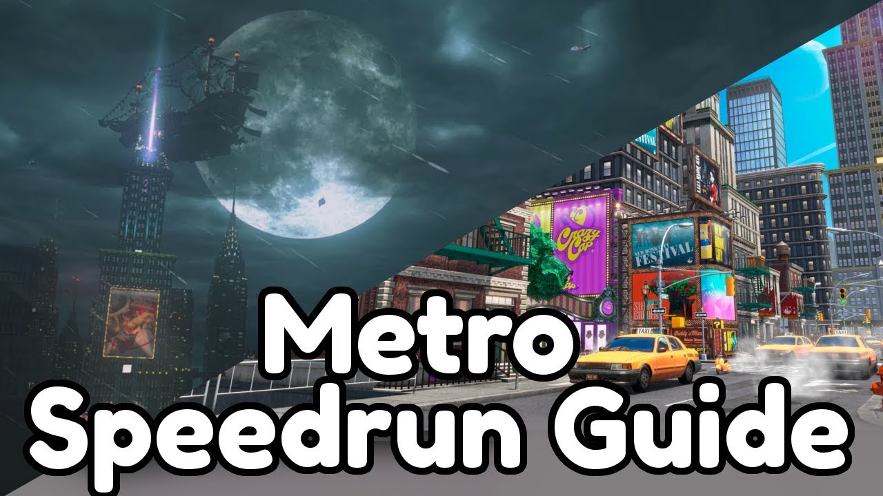 Super Mario Odyssey Metro Any% Speedrun Beginner's Guide