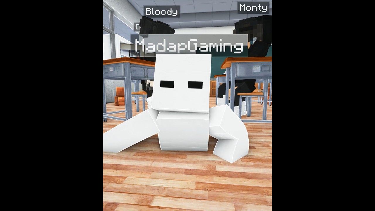 Minecraft School Bully Gone Wrong 🤯 #minecraft #shorts