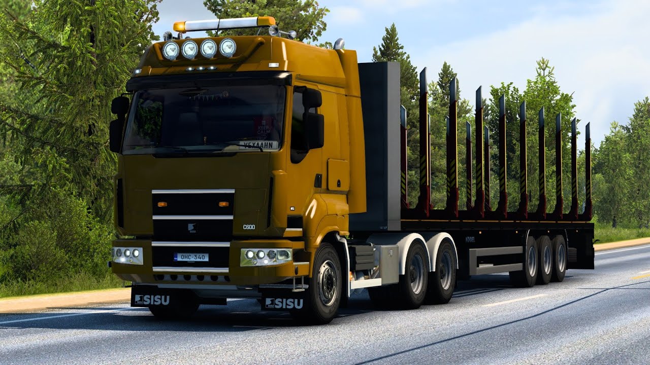 Euro Truck Simulator 2 1.46 | Sisu C-Series 600 | Kouvola-Helsinki | ETS2 Mods