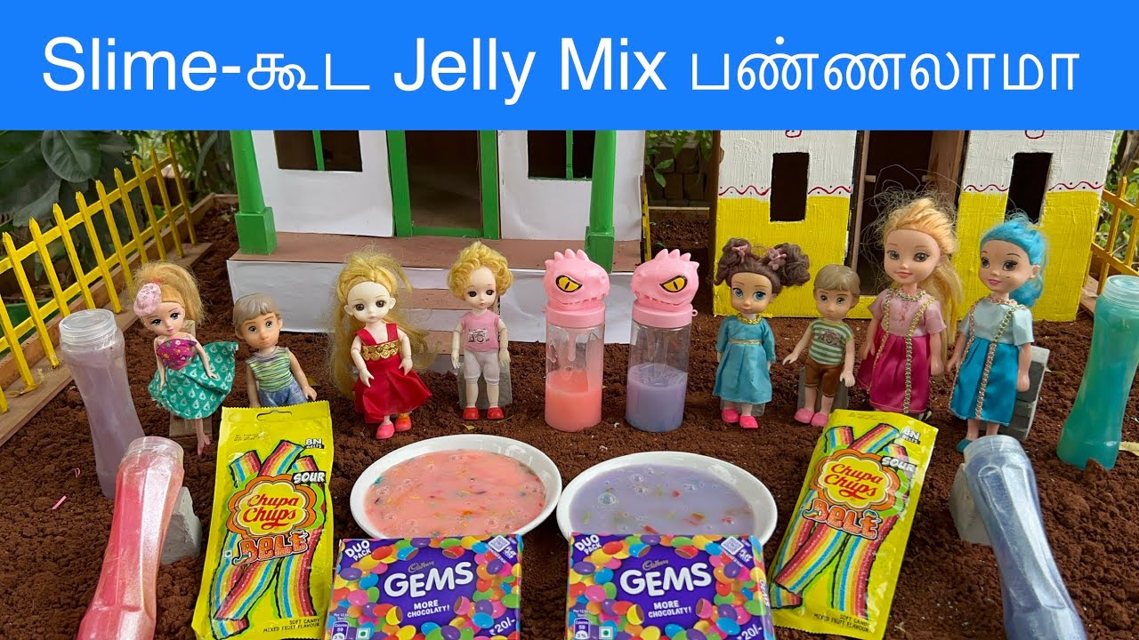 மண்வாசனை Episode 438 | Slime-கூட Jelly Mix பண்ணலாமா | Naughty Roja |Classic Mini Food