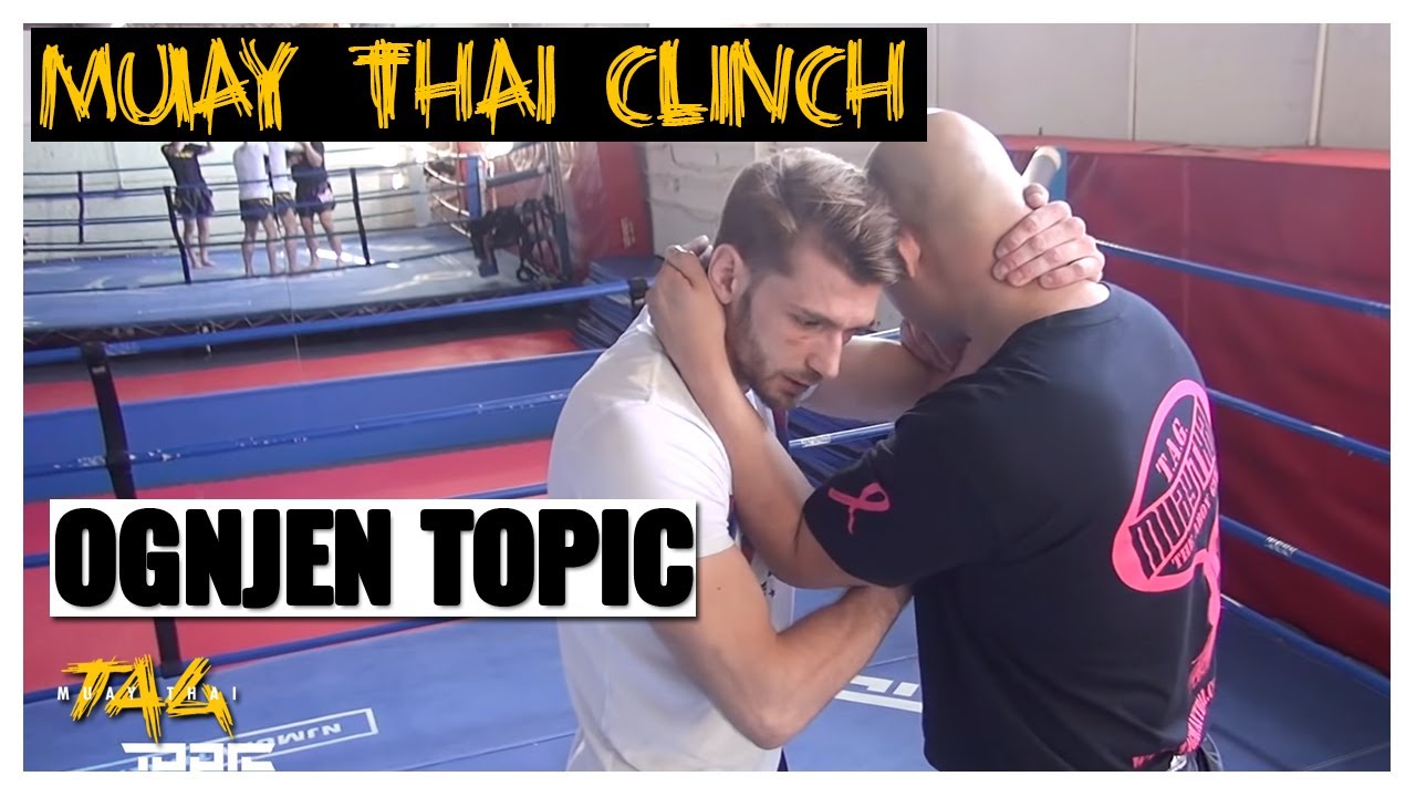 MUAY THAI Clinch: Over Hook Escape with Ognjen Topic