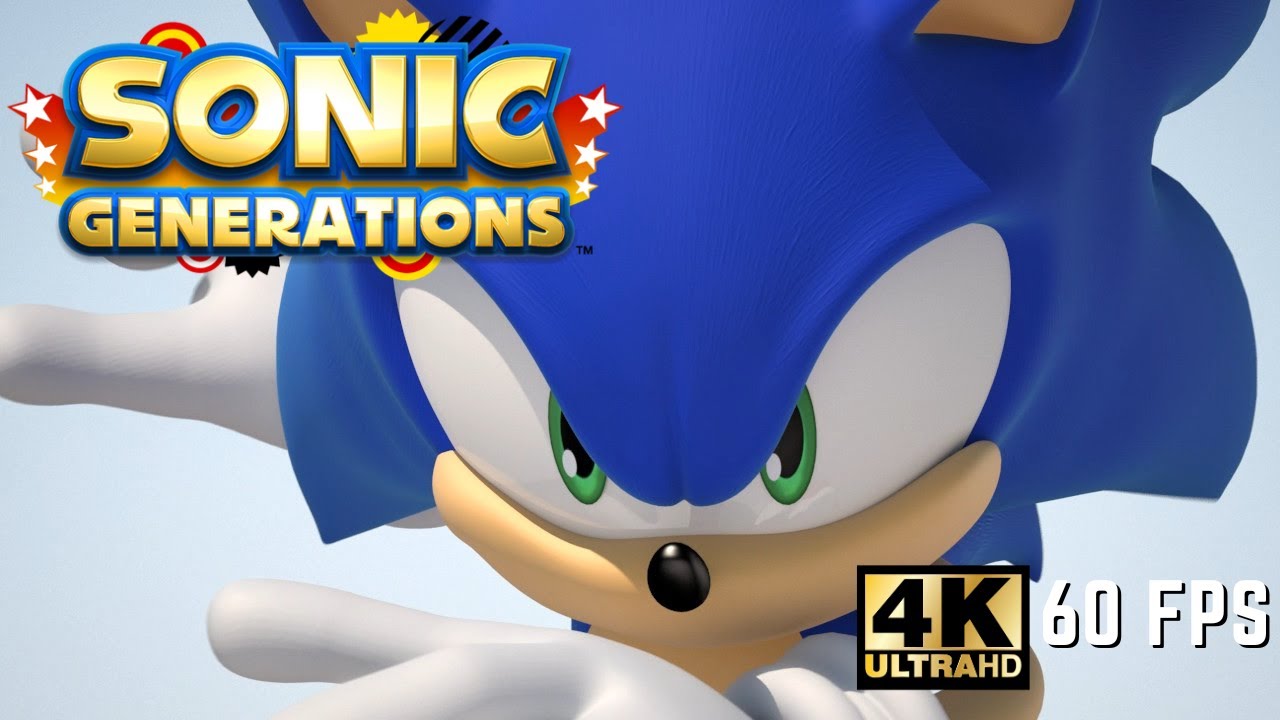 Sonic Generations - All Modern Stages [No Damage] / S-Rank (4K60FPS)