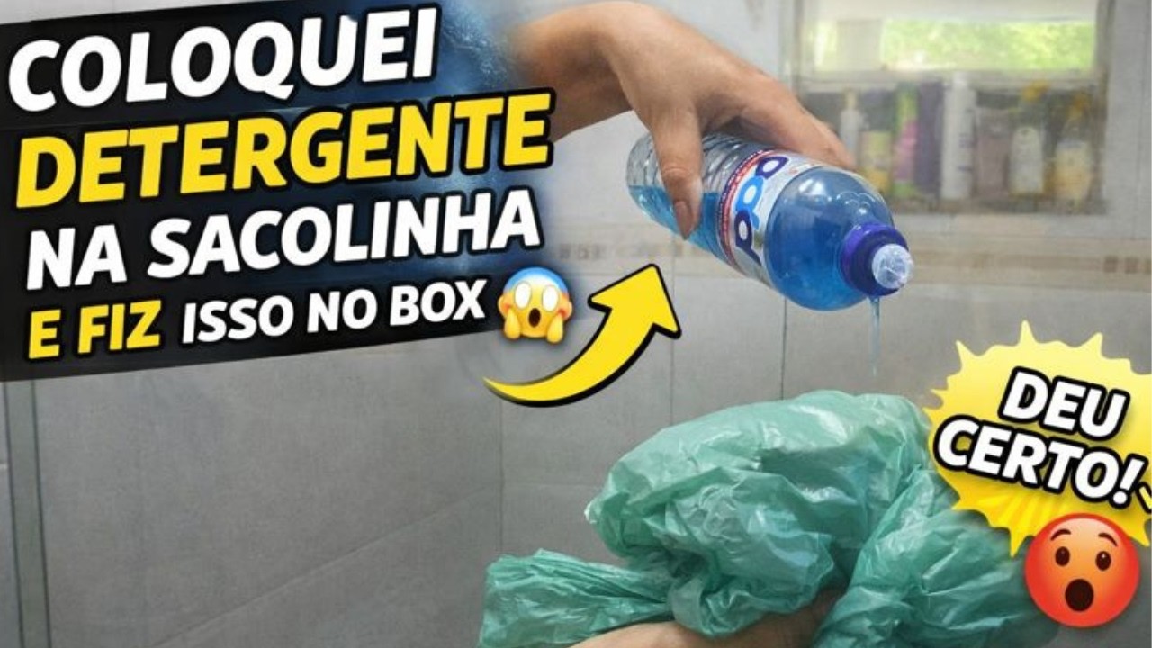 ESSA SACOLINHA SALVOU O BOX DO MEU BANHEIRO😱✨
