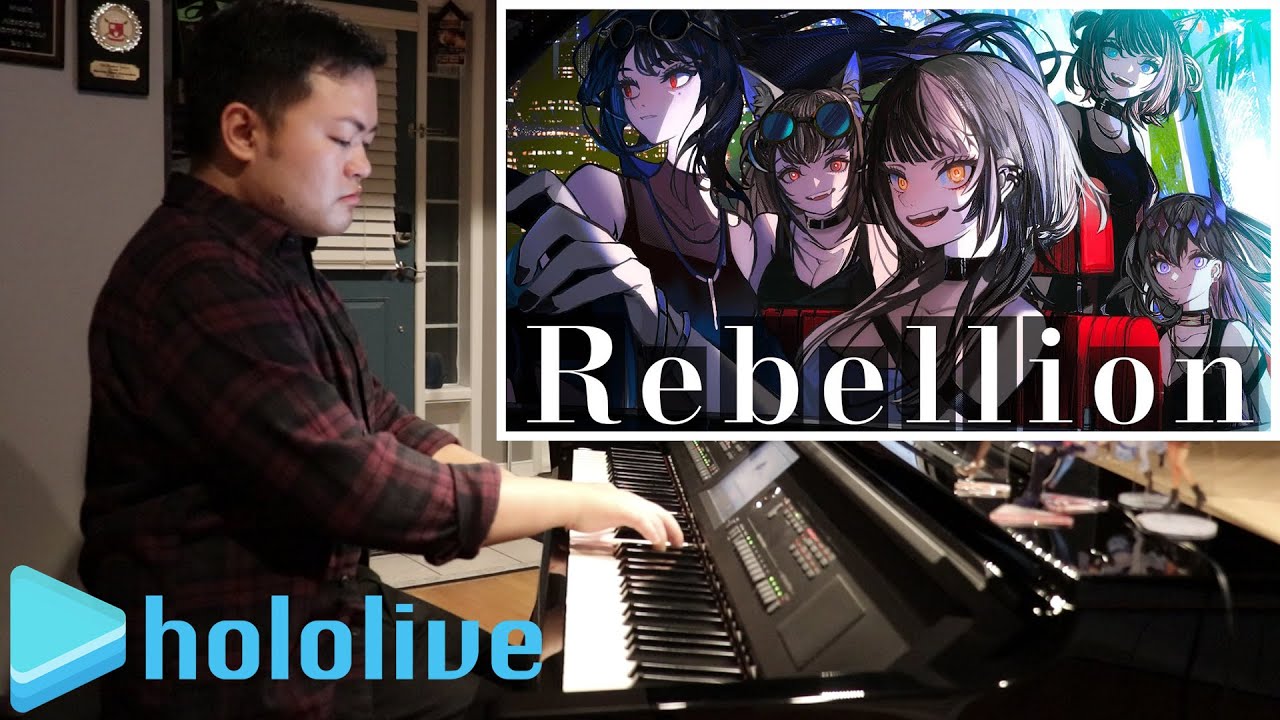 「Rebellion」Piano Cover - hololive English -Advent-