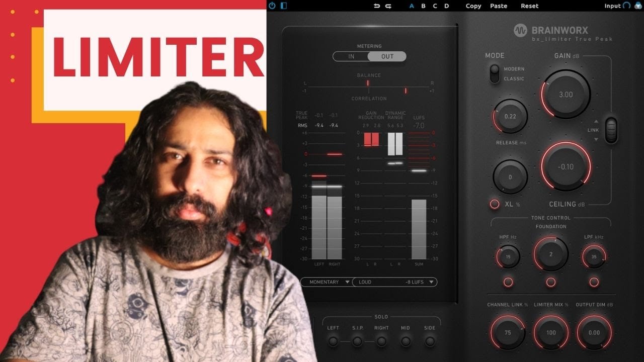 Dicas de uso do Limiter na Master