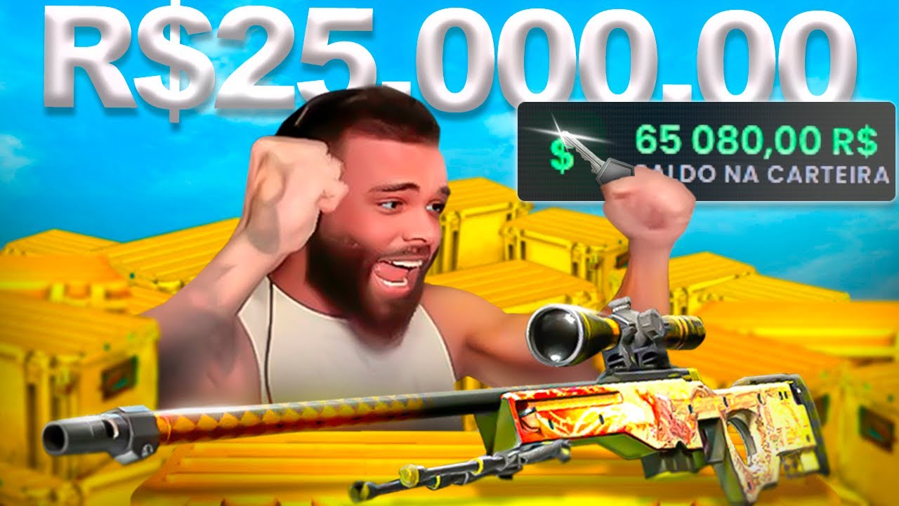 R$ 50.000,00 em apenas UMA BATALHA… essa é a CAIXA MAIS CARA da HISTÓRIA do CS (fiz loucura?!?)