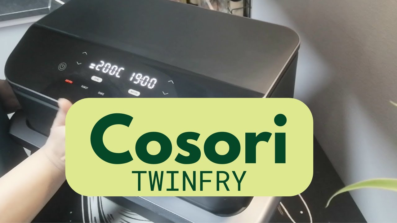 Découverte du COSORI Air Fryer 10L Twinfry, Friteuse sans Huile Double Résistance #cosori