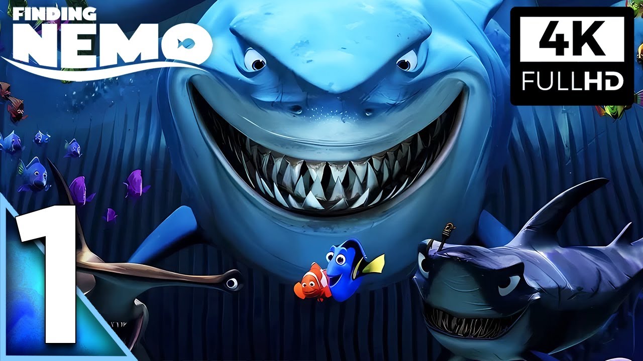 Finding Nemo (PS2) 4K | Part 1 | 100% Walkthrough (No Commentary)