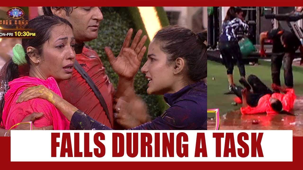 Bigg Boss 14 Day 58: Kashmera Shah falls during a task, Rubina Dilaik and Jasmin blame Eijaz Khan