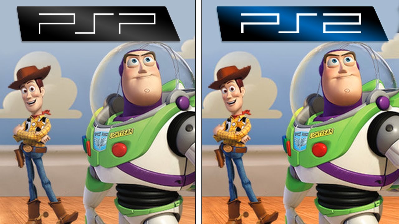 PSP vs PS2 Face-Off | Toy Story 3 (2010) Graphics + FPS (Which one is the best?)