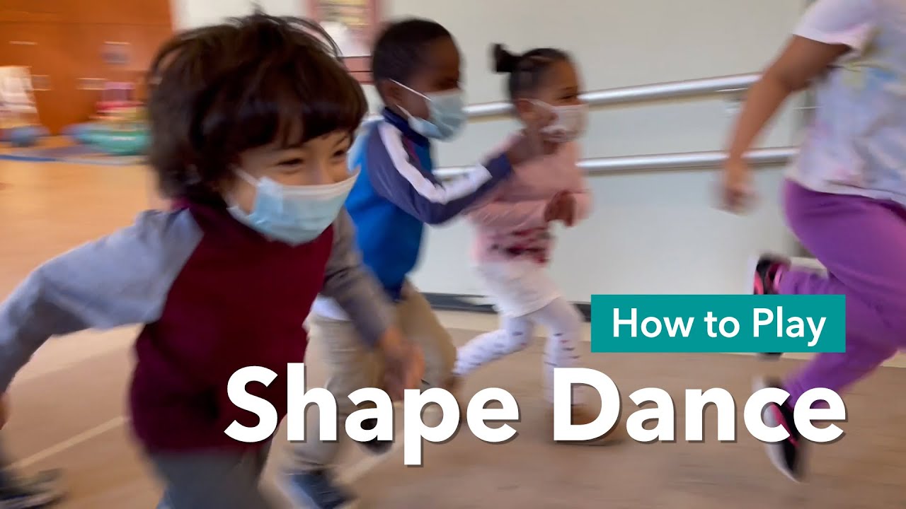 Shape Dance | Kids love this game! Move and learn about shapes!