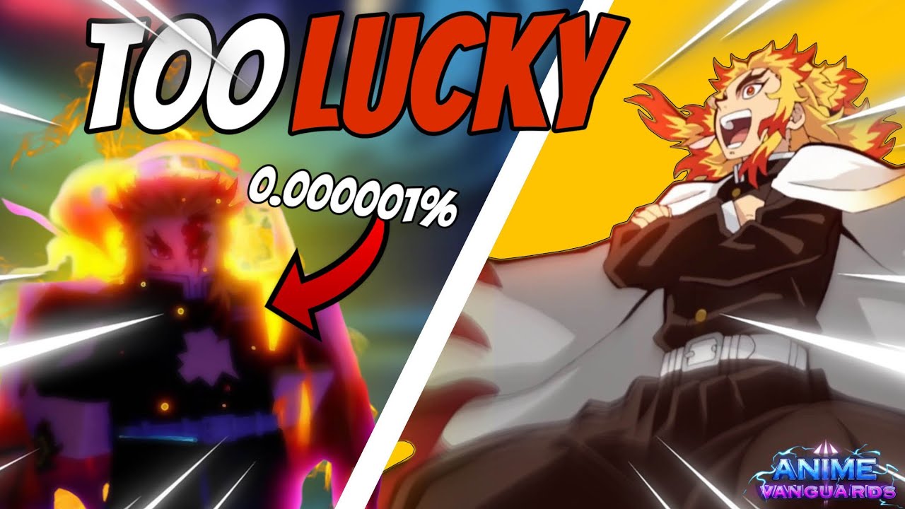 Luckiest Guys in the World 🍀「 Anime Vanguards 」UPD 0.5  👺