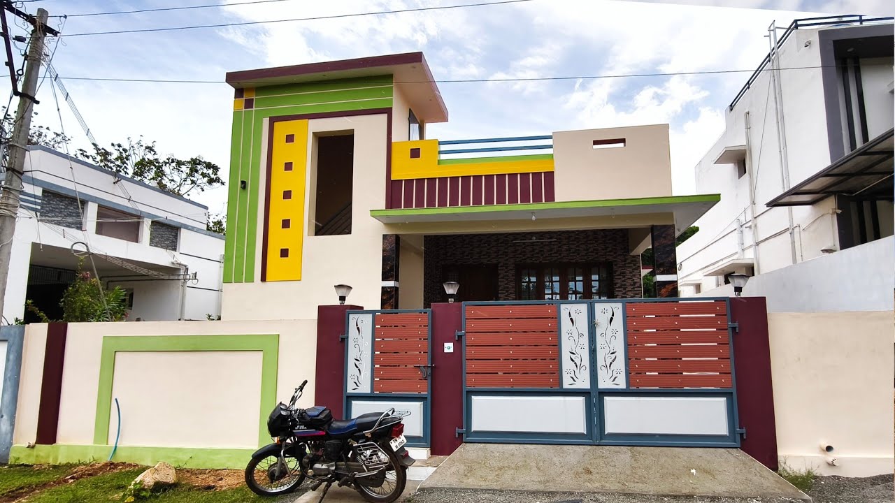 #குற்றாலம் அருகில் || 5.25 இடத்தில் 1500 சதுர  அட்டகாசமான 2BHK வீடு விற்பனைக்கு 👌🏻👌🏻😍😍🏡🏡🌾🌴💐