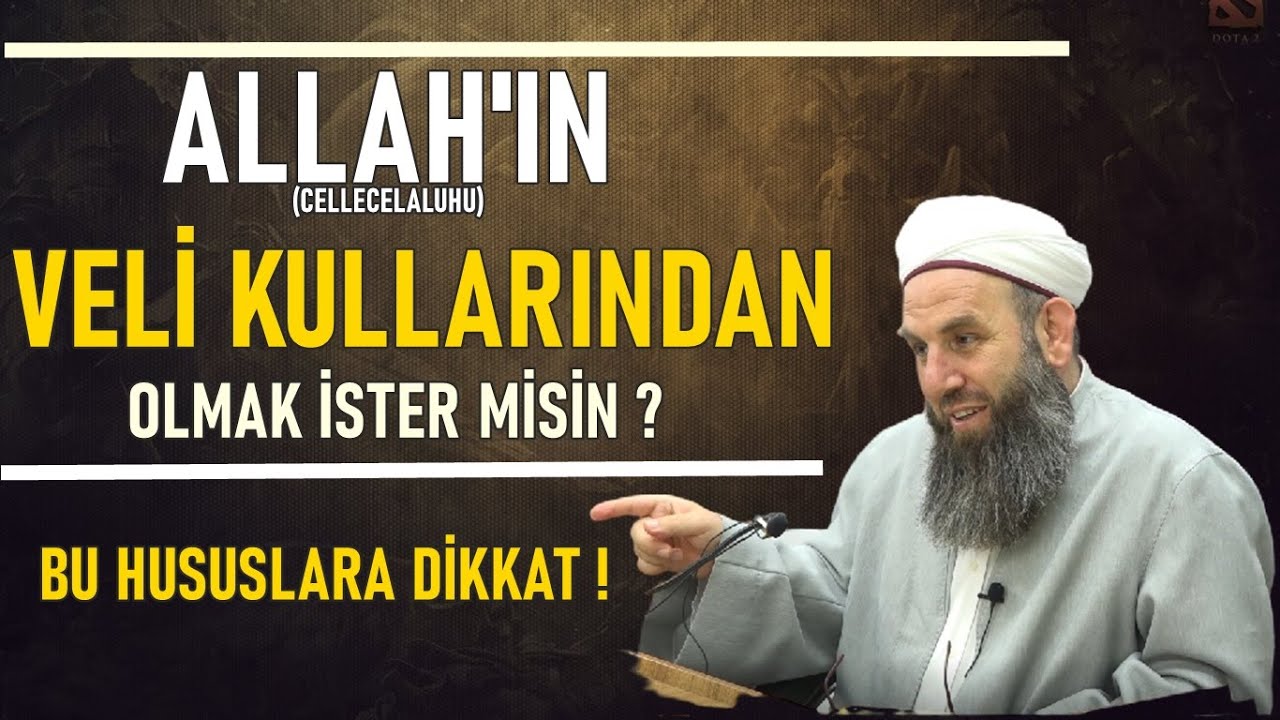 ALLAHIN VELİ KULU OLMAK İSTERSEN BU HUSUSLARA DİKKAT ET ! Ali Haydar Küpelioğlu Hocaefendi