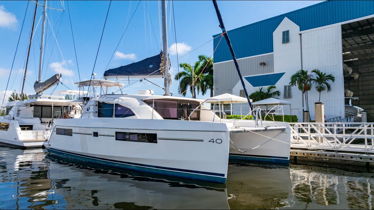 2016 Leopard 40 “Intuition” for Sale | Fully Refitted Blue-Water Sailing Catamaran