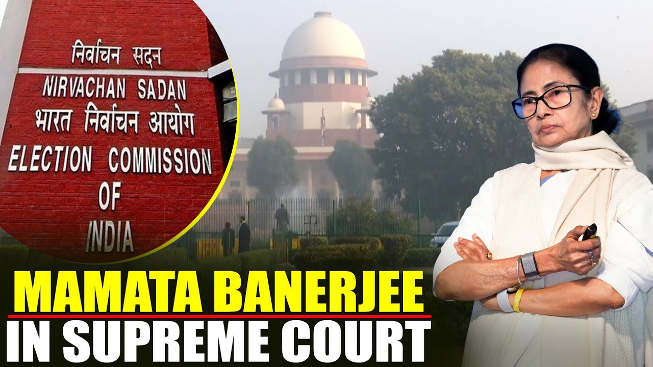 LIVE: West Bengal CM Mamata Banerjee appears in supreme court as CJI led bench hears plea against EC