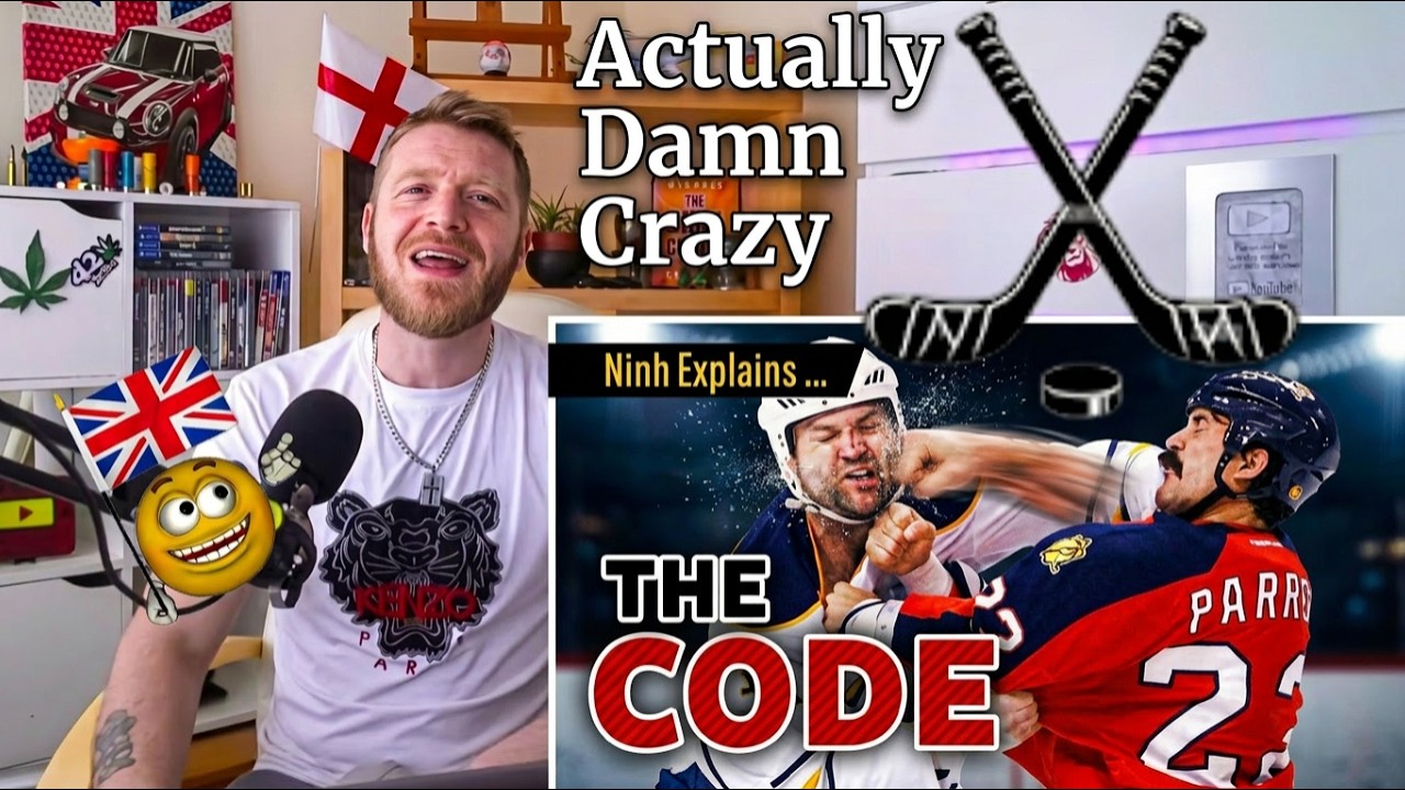 British Guy Reacts To THE CODE - The Unwritten Rules Of Fighting And Retribution In Ice Hockey 🏒