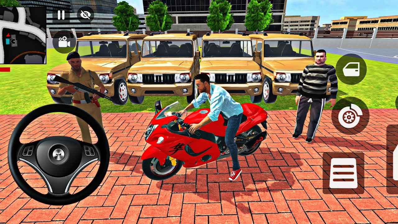 🎀Indian Thift Auto Simulator🎮Modify Thar Purchase Franklin Drive in Road🛣️Game🎮#gta