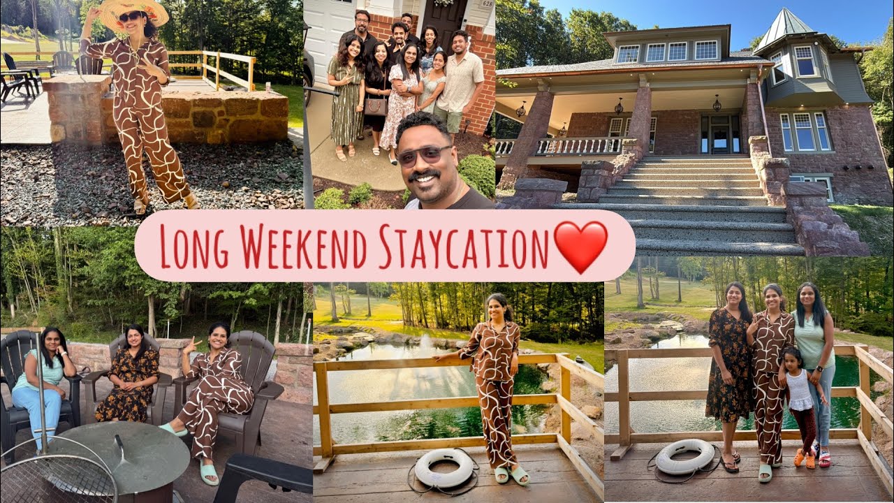 Long Weekend Staycation❤️| Mansion🏠| Malayali Friends Gang✌️| Fun moments together❤️