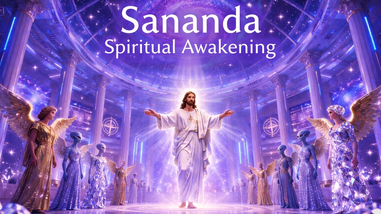Sananda & Sophia – Cosmic Light Awakening 🌟✨ Sacred Divine Love
